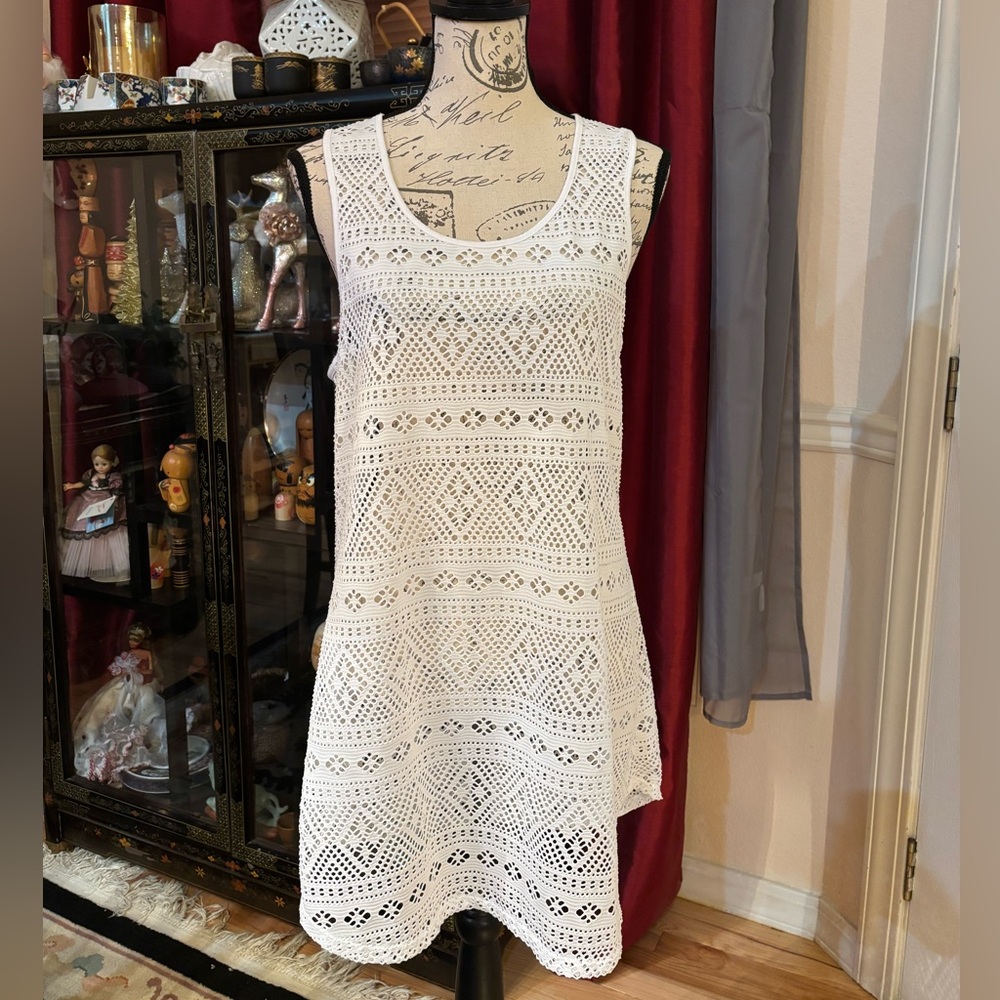 Malibu Summer Crochet Beach Dress/Cover Up